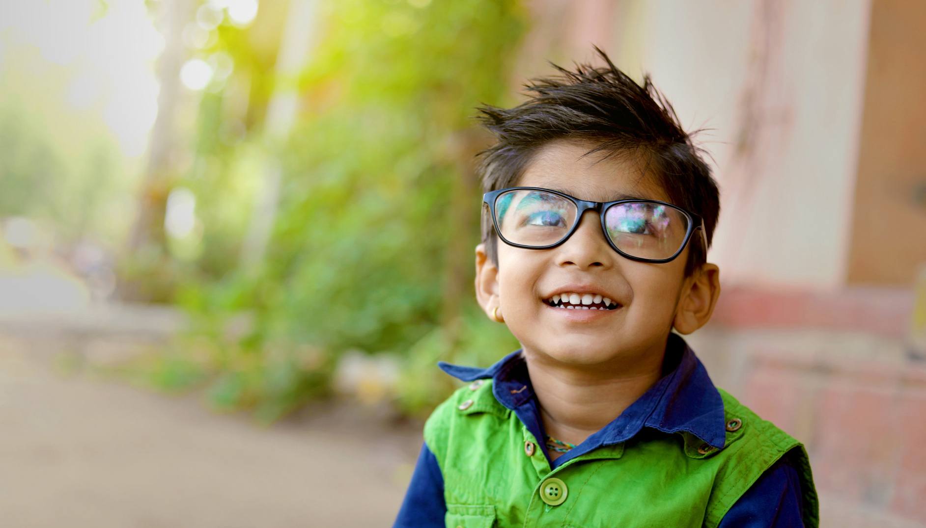 Hero Smile Boy with Glasses